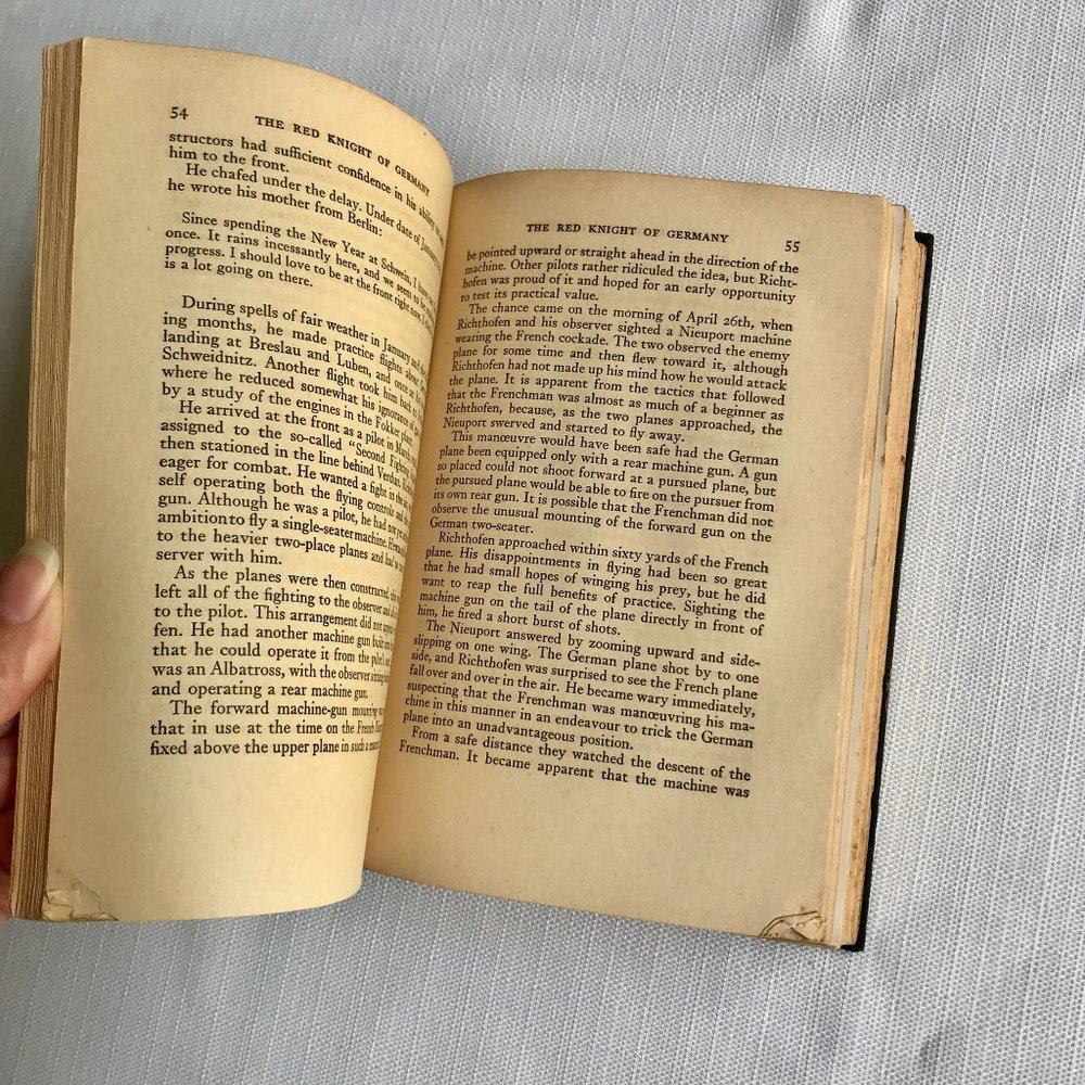 The Red Knight of Germany, The Story  of Baron Von Richthofen by Floyd Gibbons 1 - Picture 10 of 11